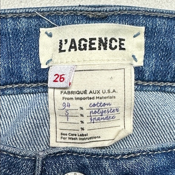 L’AGENCE Straight Leg Jeans - Picture 2 of 6